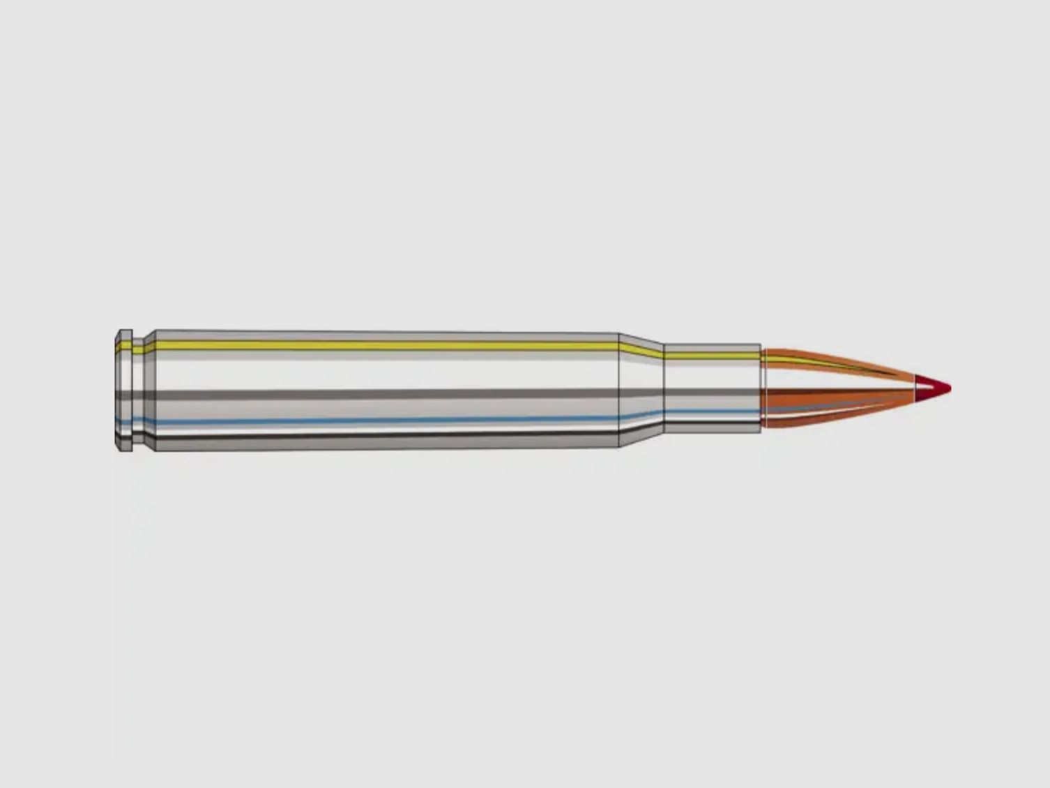 Hornady 811129 Outfitter Ammunition CX .30-06 SPRG 150gr Büchsenmunition 20 Stück