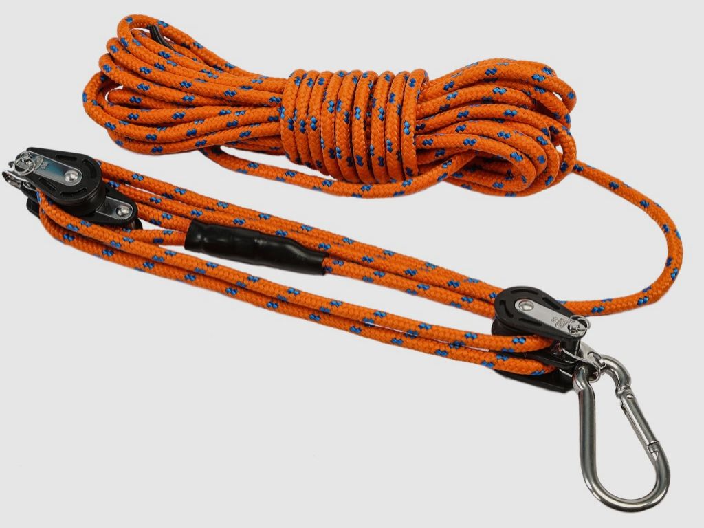 Wildgalgen System Flaschenzug