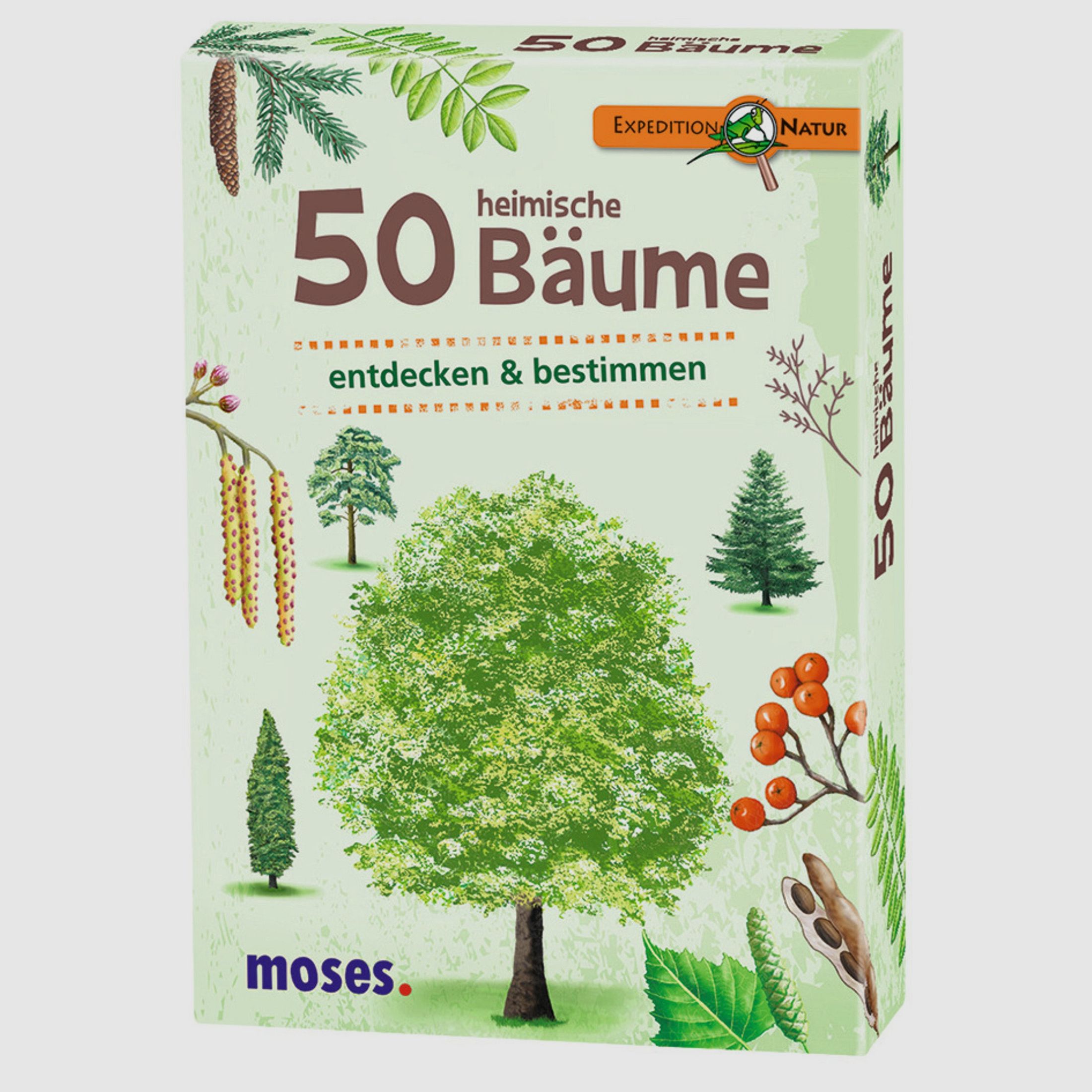 Moses Kartenspiel 50 heimische Bume