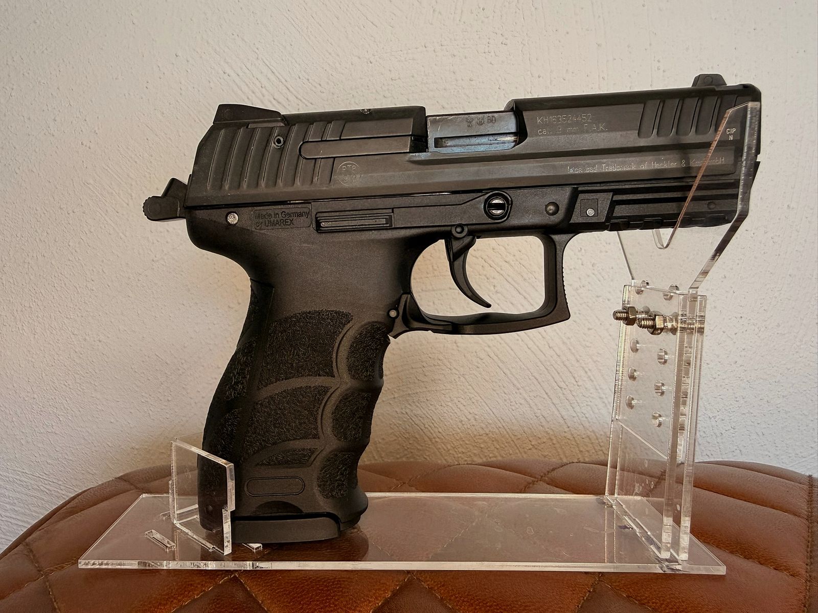 Heckler & Koch P30 Schreckschuss-pistool 9 mm P.A.K. geblauwild