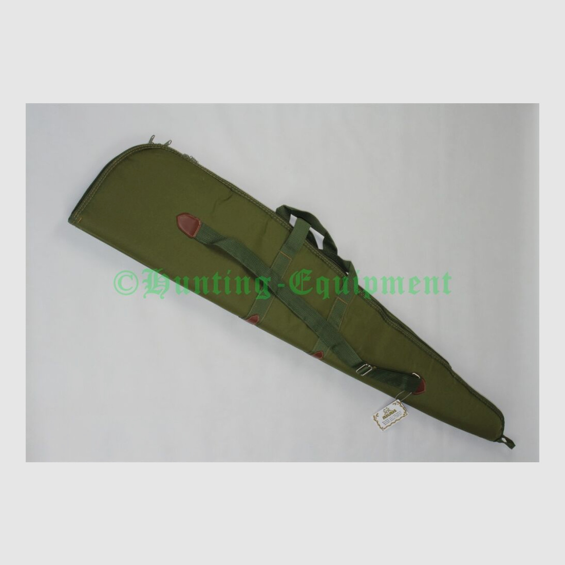 AKAH Doppelfutteral Webpelz 128cm Oliv Webpelz 128cm Oliv