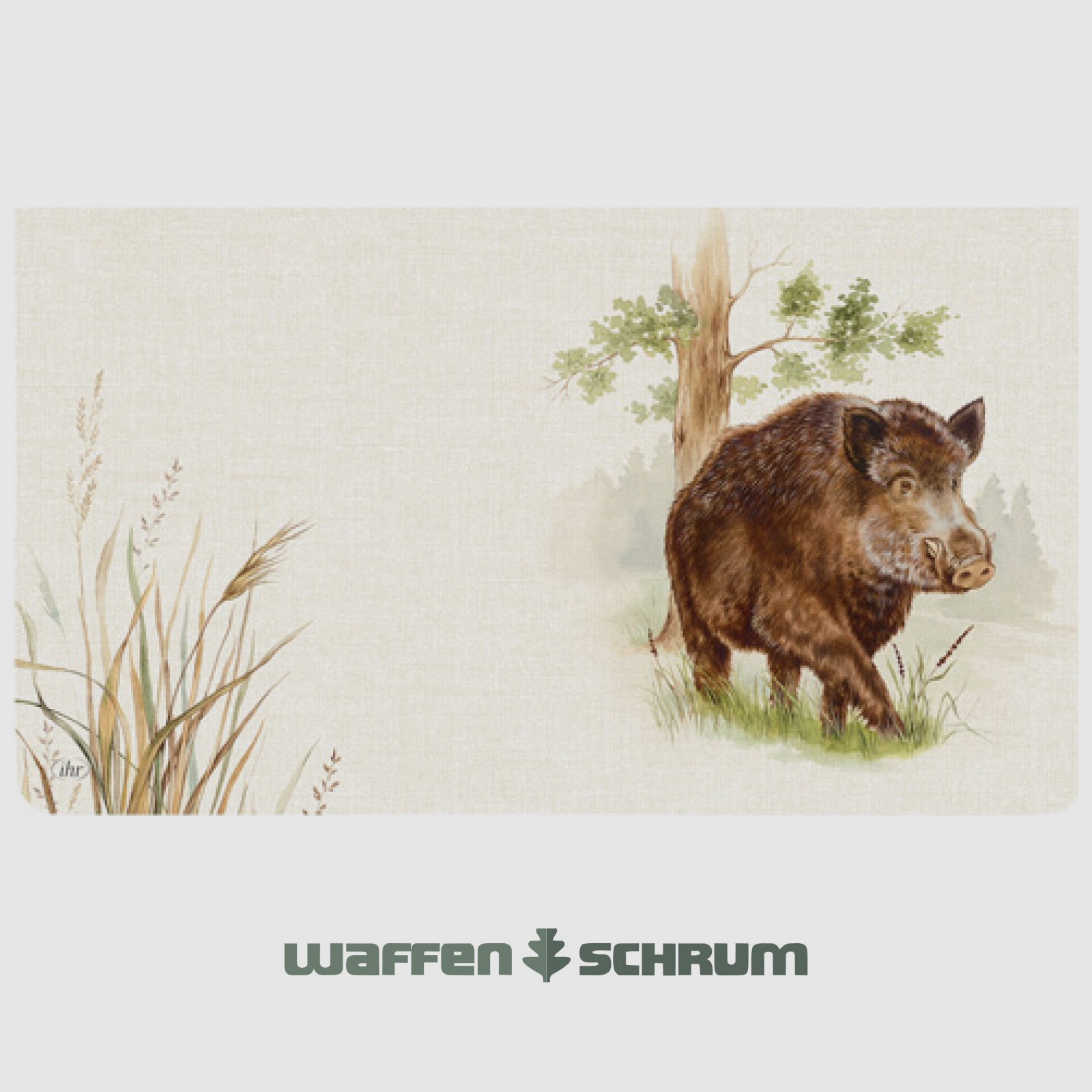 Fritzmann Frühstücksbrettchen Wildschwein