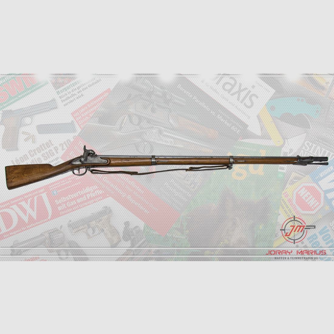 Perkussionsgewehr 1804/17/42 Zürich