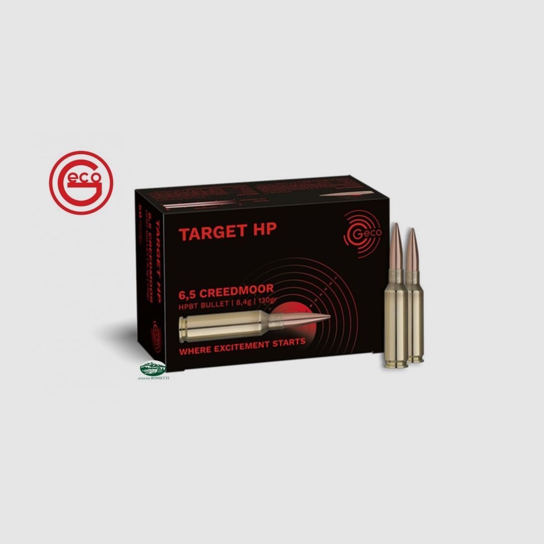 GECO Munition Kal. 6,5 CREEDMOOR TARGET HP- 130GR 2420105