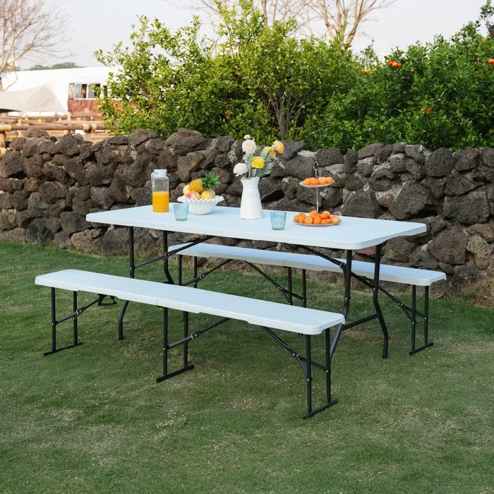 NC1618 Camping table Nils Camp in white, image 9 of 10