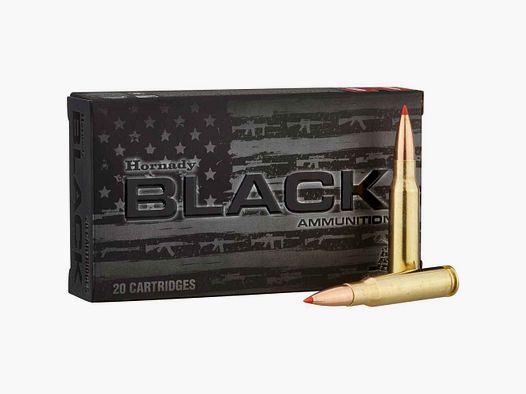 .308 Win. Black A-Max 10.9g/168grs. Hornady