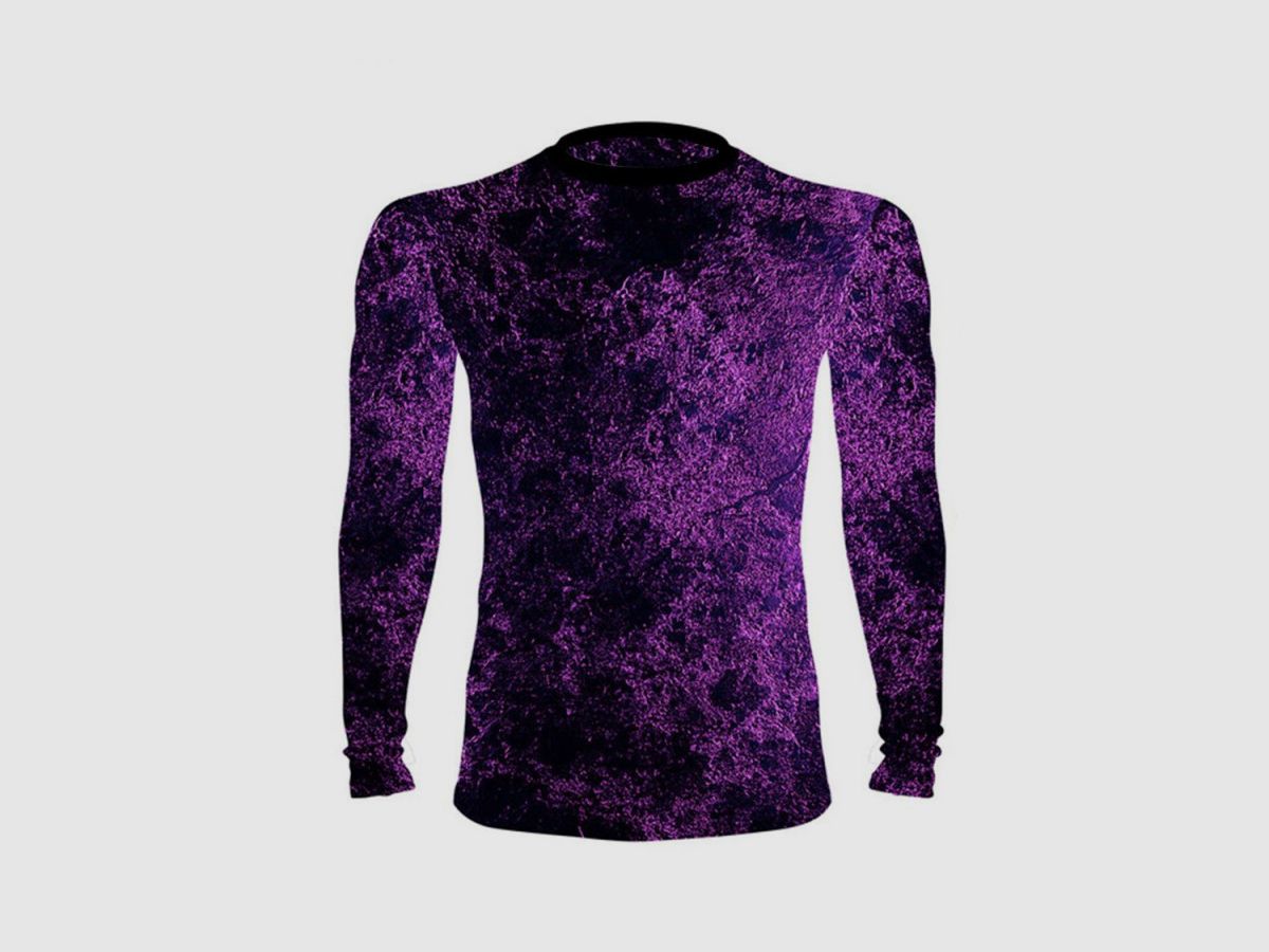 DED Competition Long Sleeve Compression T-Shirt - Purple, Color: Purple, size: L, Clothes type: Women, image 2 of 6