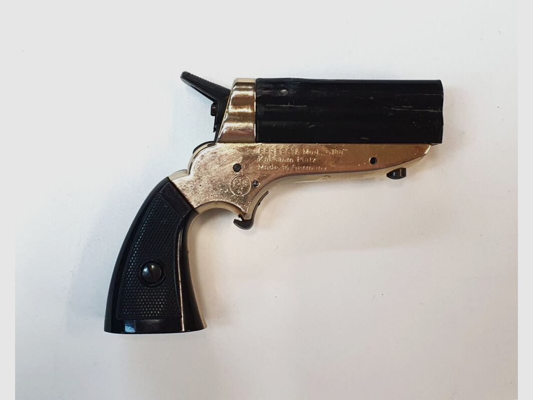 Perfecta Schreckschusspistole PERFECTA Mod.G100 "Pepperbox" im Kaliber 6mm Flobert Platz (6mm Knall) PTB42, Bild 1 von 9