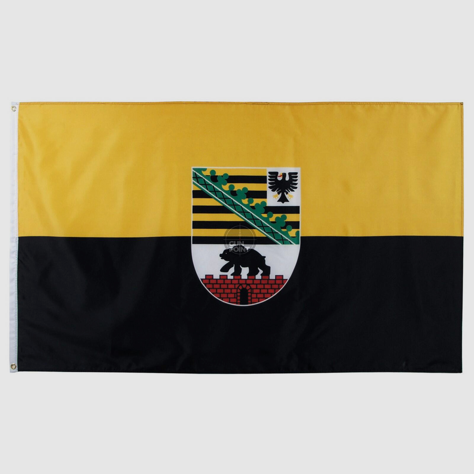 Fahne, Sachsen-Anhalt,Polyester, 90 x 150 cm