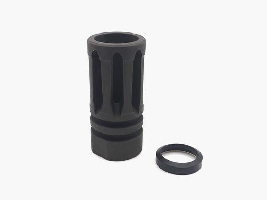 OA freno di bocca M15x1, incluso anello di allineamento 308Win.