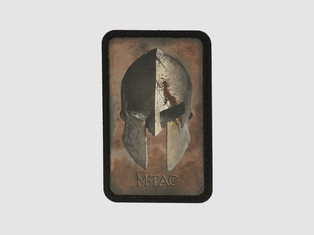 Aufnäher Spartan Helmet Coyote/Black