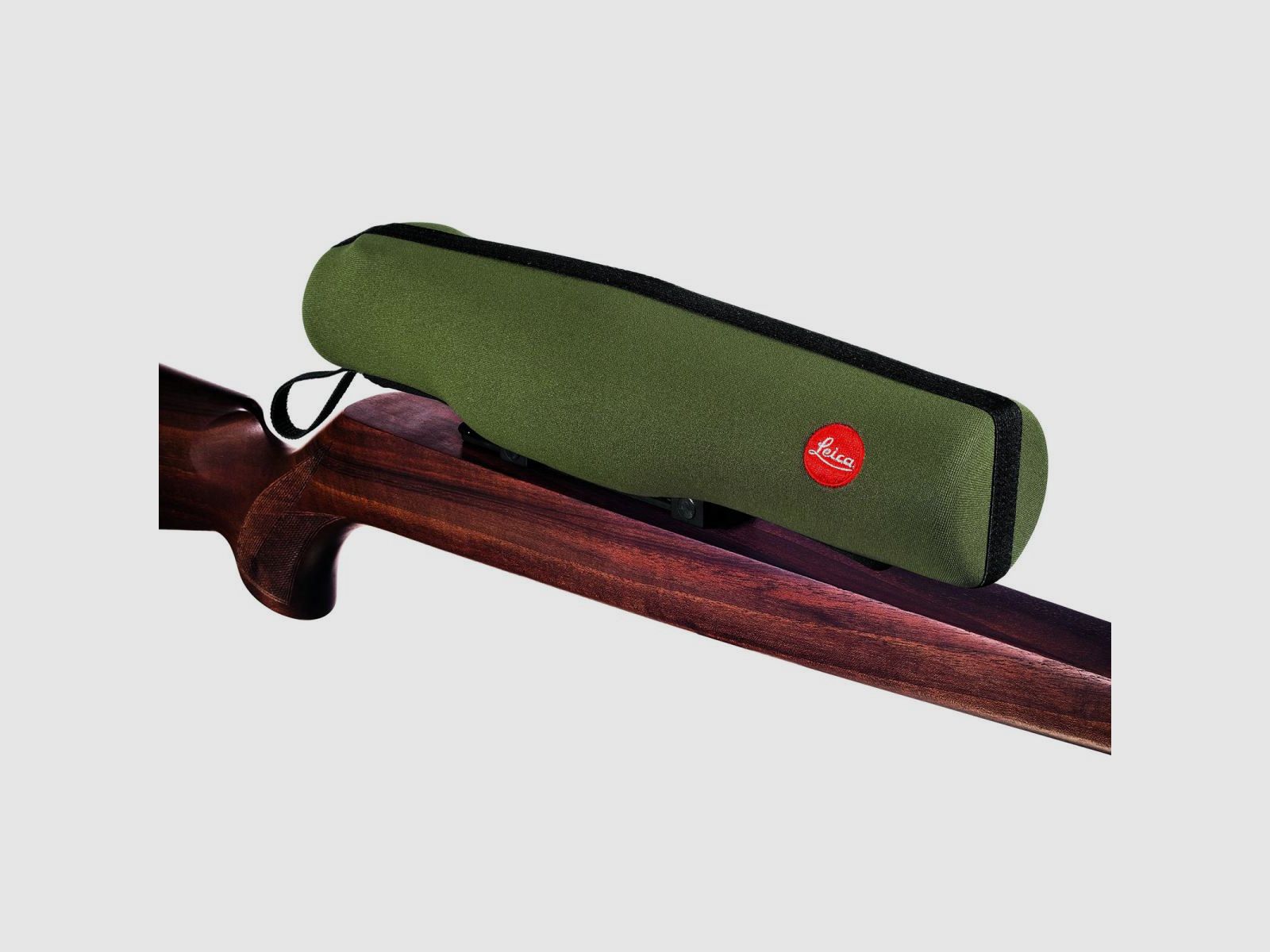 LEICA Funda de neopreno para mira verde oliva, tamaño M / 42mm