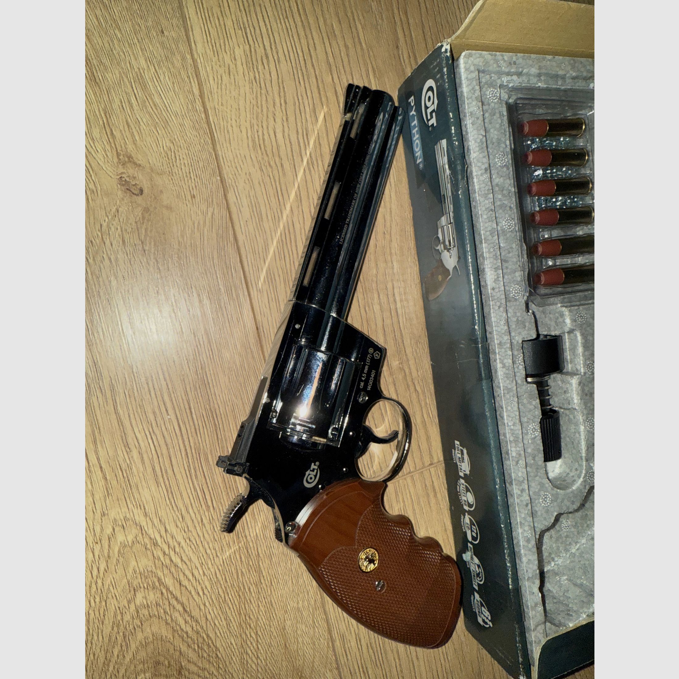Umarex Colt Python 6" nickel