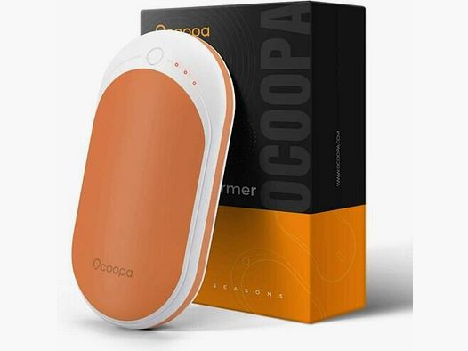 Banco de energía USB con calentador de manos integrado 10.000 mAh