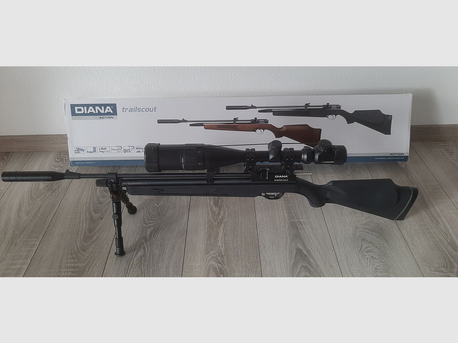 Diana Trialscout met Scope en Garantie