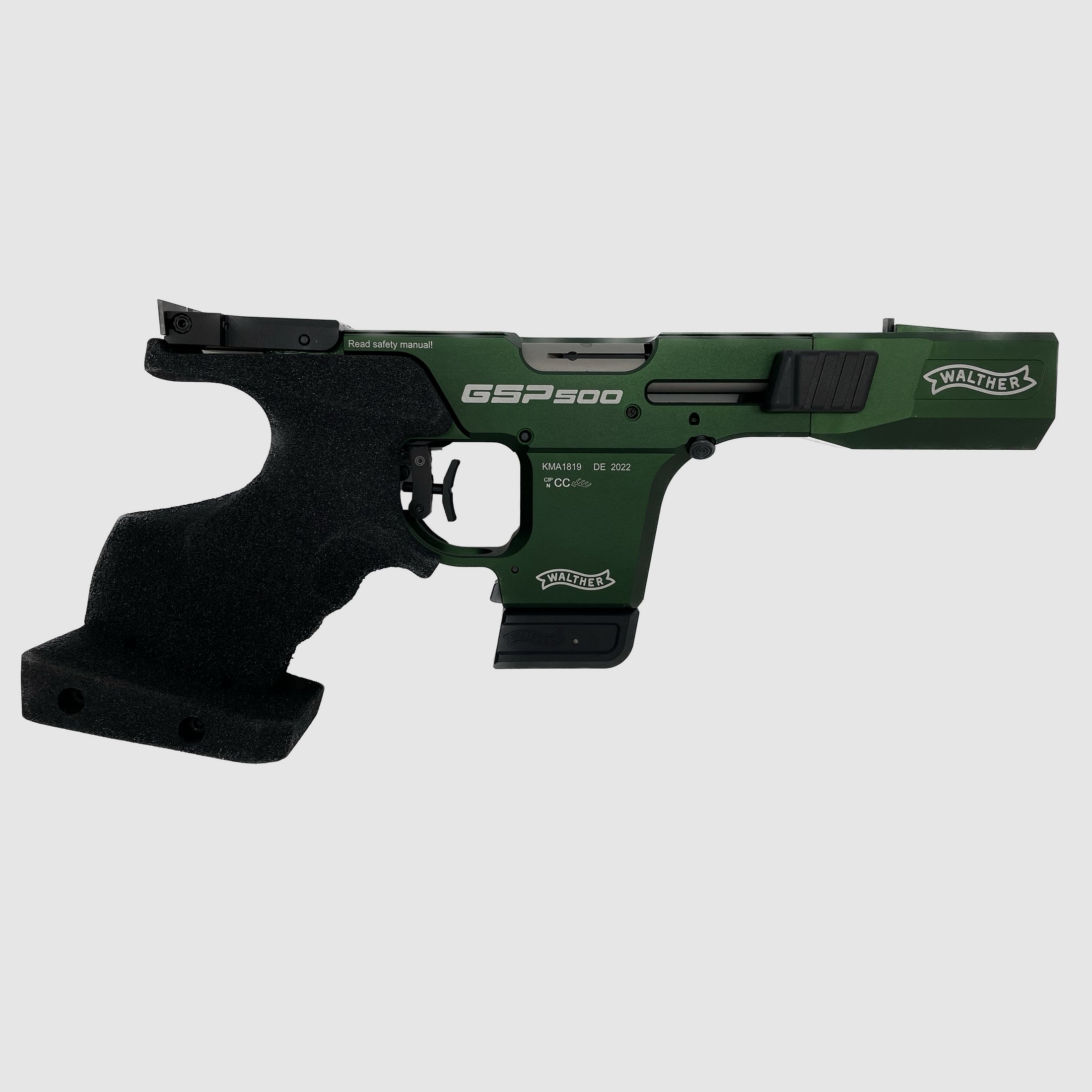 Pistole Walther GSP500-M Kal. 22lr für Rechtshänder M