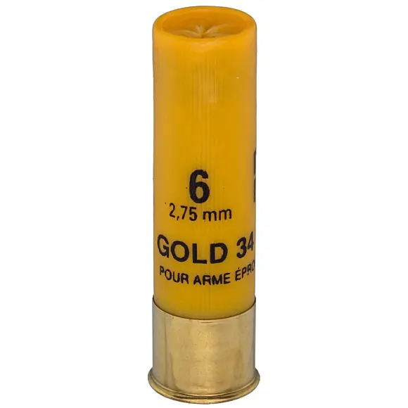 Cartouche De Chasse Fob Gold 34 Magnum Calibre 20/76, image 3 sur 4