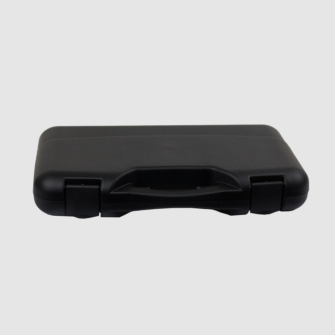 Pistolenkoffer Transportkoffer Megaline 49 x 29 x 7,5 cm Messingscharniere Polypropylen Noppenschaumstoff SchnappverschlĂĽsse schwarz