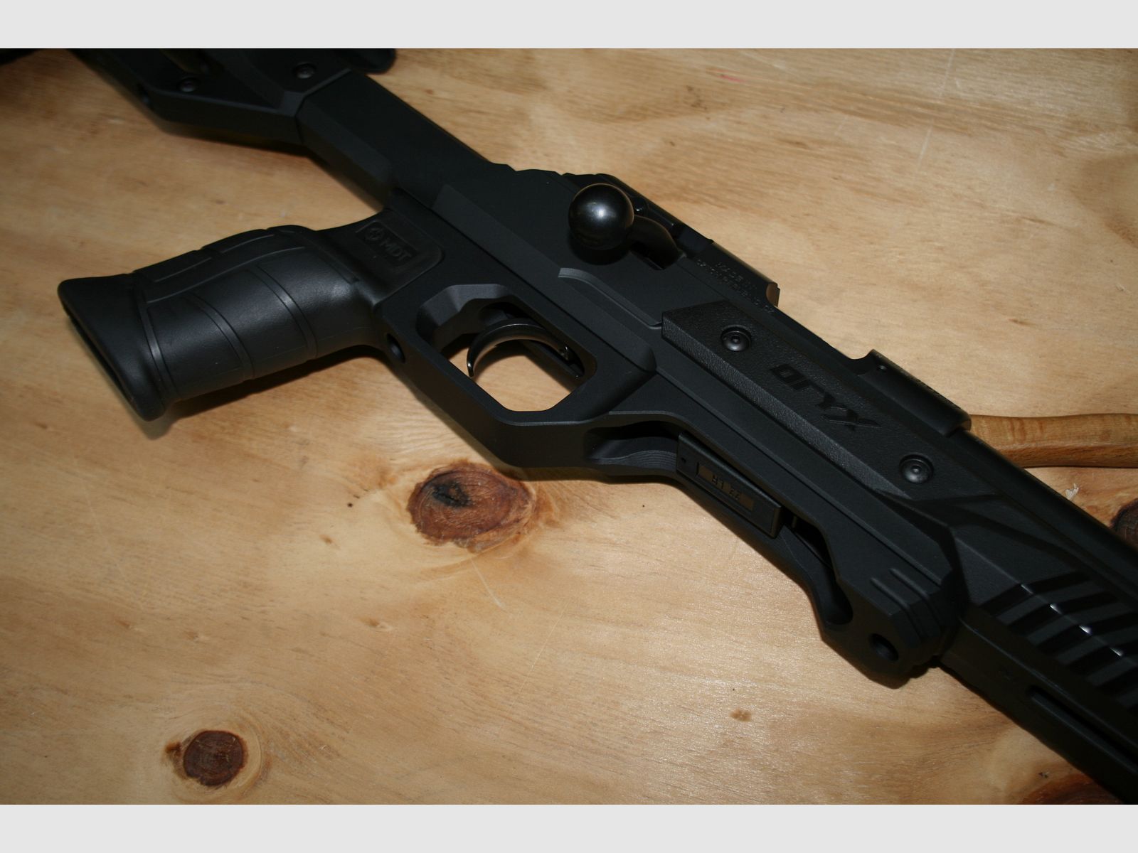 CZ 457 Varmint carabina a ripetizione MDT ORYX nera calibro .22lr, immagine 5 di 5