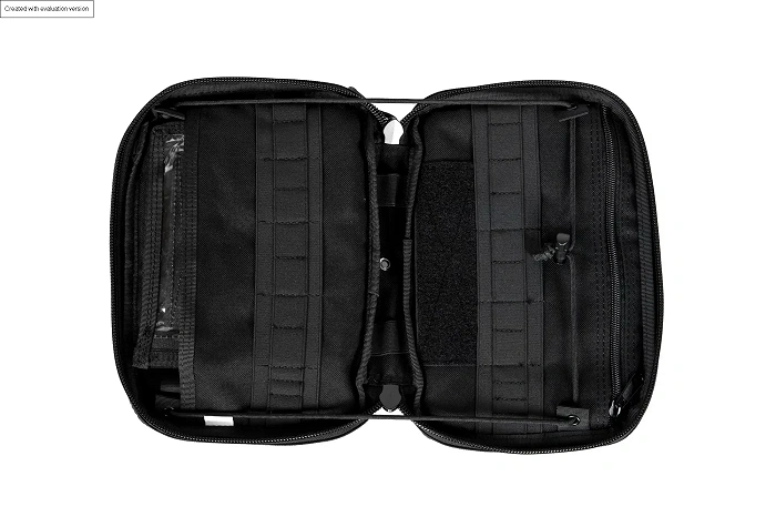 Large admin pouch with map pocket – Black, image 13 of 14