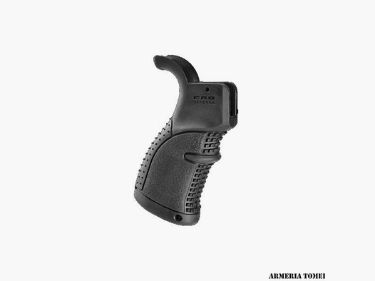 FAB DEFENSE – AGR-43B – BLACK RUBBER PISTOL GRIP FOR M16\M4\AR15
