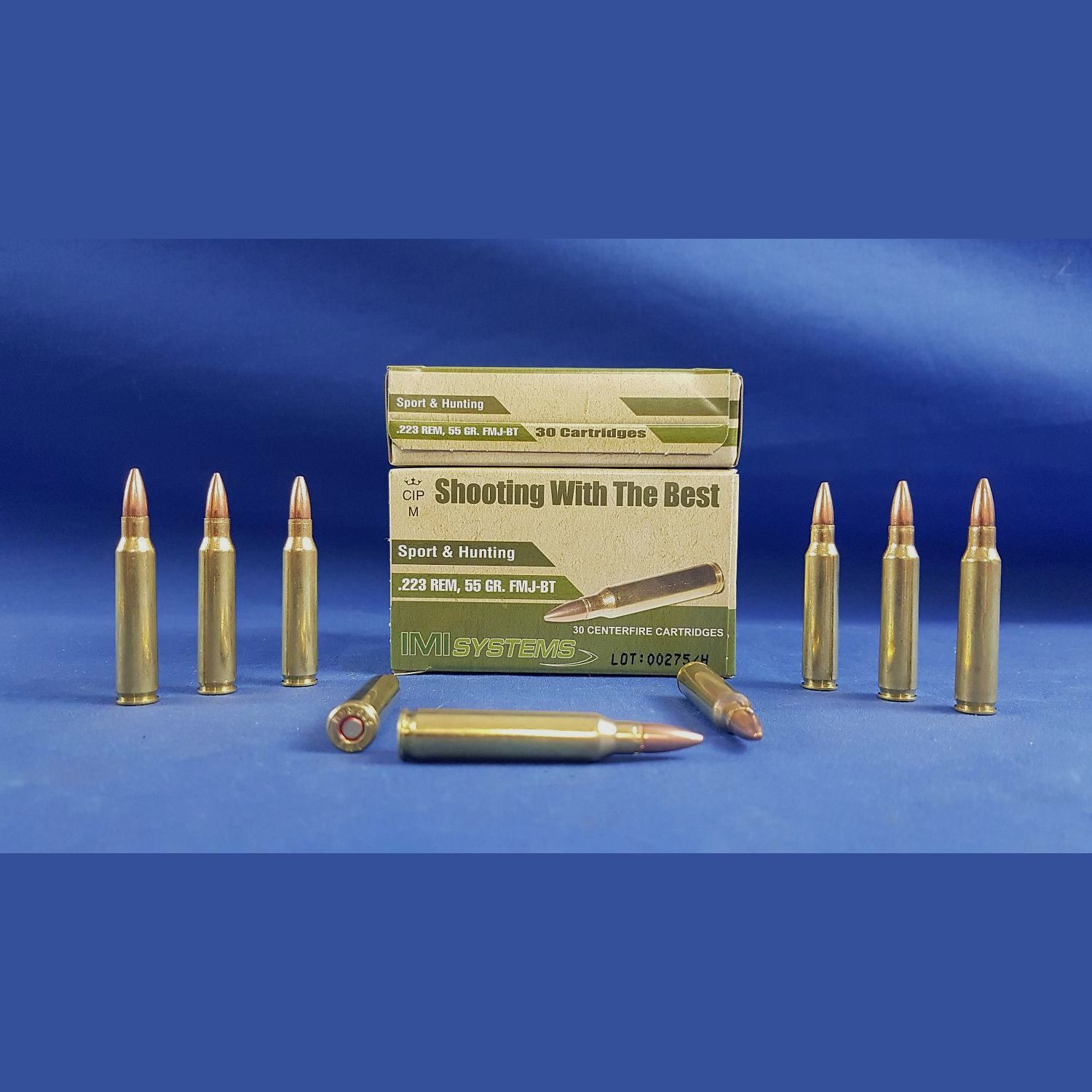 Israel Military Industries .223Rem 55grs 3,6g