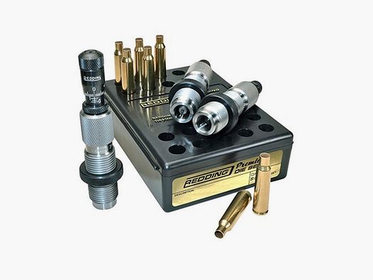 REDDING 7MM-08 REMINGTON PREMIUM DELUXE DIE SET
