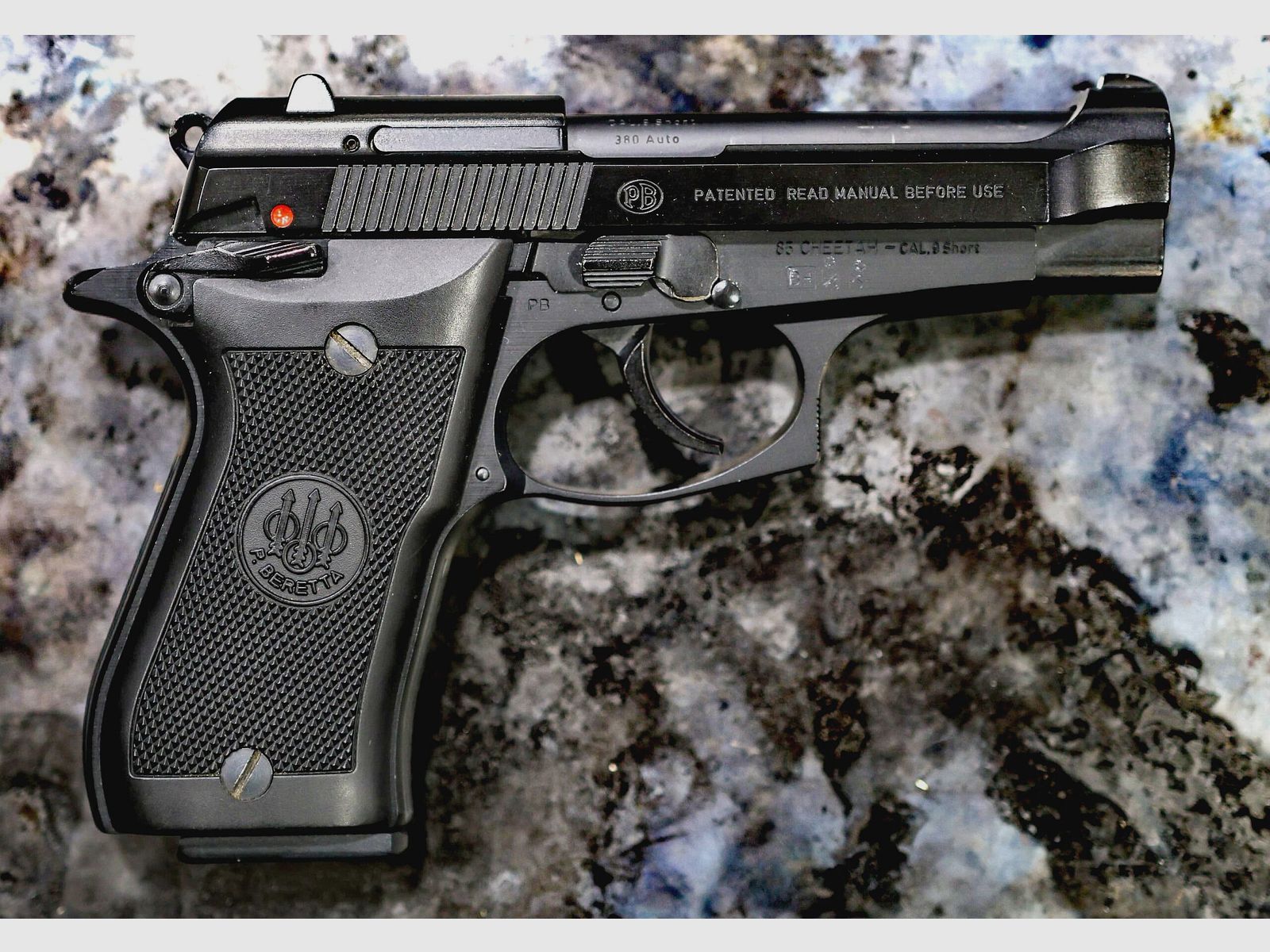 Beretta 85 Cheeth kal. 9mm Browning kort/380 Auto Gebruikt!, afbeelding 2 van 2