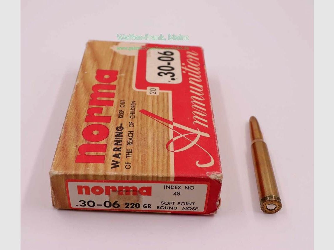 Cartouches de fusil Norma .30-06