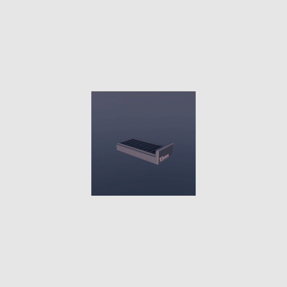Filamelt Munitionsbox / 10mm Auto / ‘Schiebedeckel’ / Patronenbox, Ammo Box
