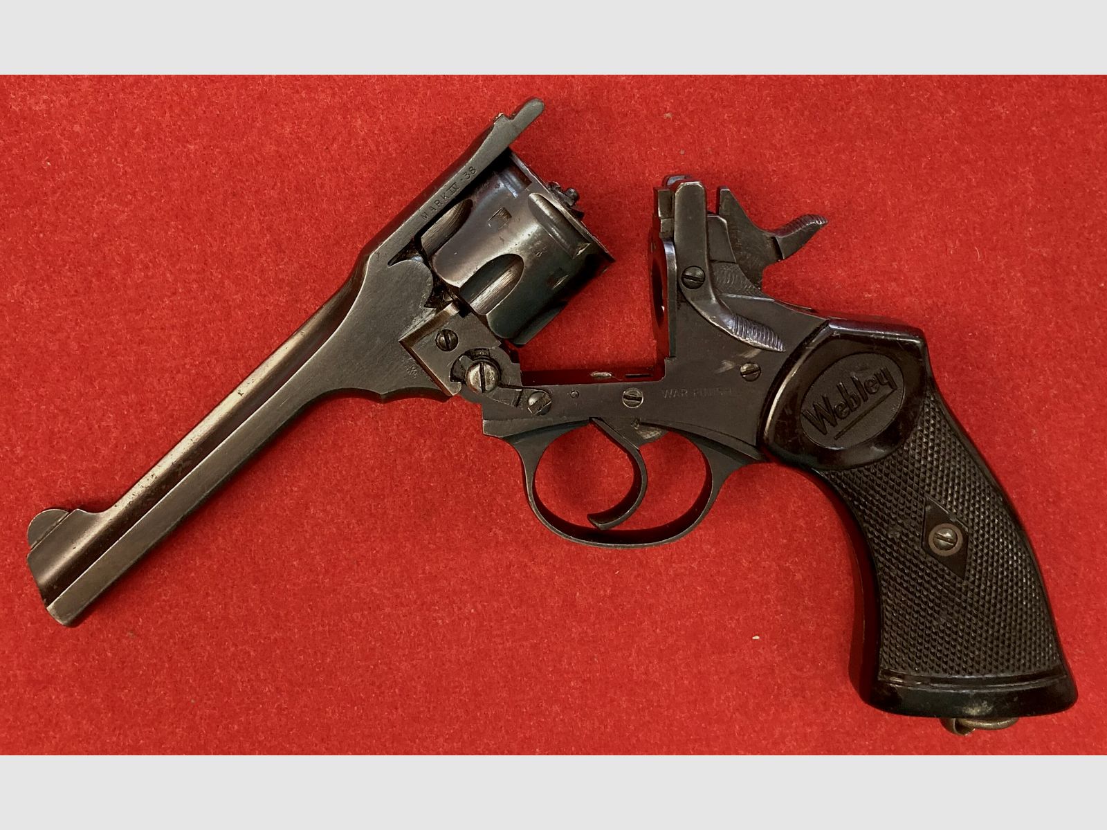 Webley & Scott	 MK IV „War Finisch“