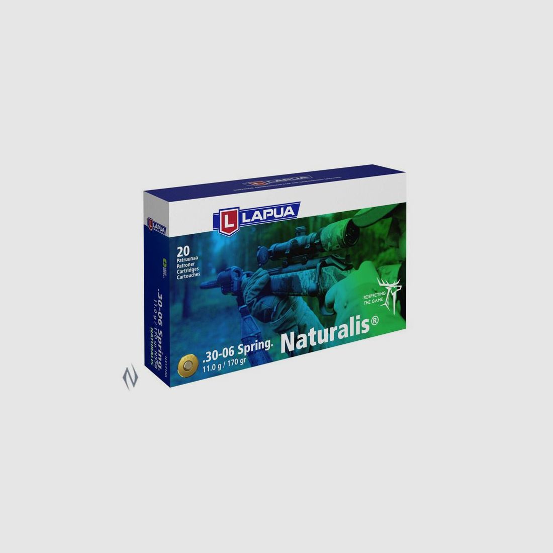 Lapua .30-06Spring Naturalis 11,0g - 169gr.