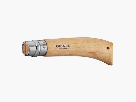 Sierra Plegable Opinel Número 12 - Hoja de Acero Inoxidable - Mango Ergonómico de Madera - Corte Preciso y Duradero