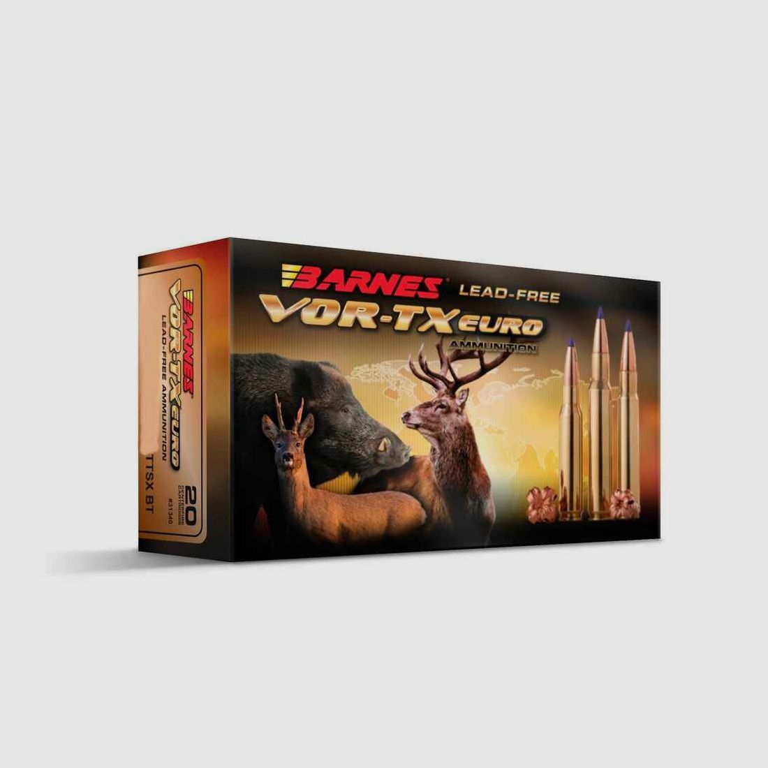 Barnes TTSX 168grs - 20 pcs