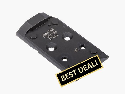 EAW adapter plate for Viper, Sport II OR and CZ Shadow 2 Shield SMS, RMS