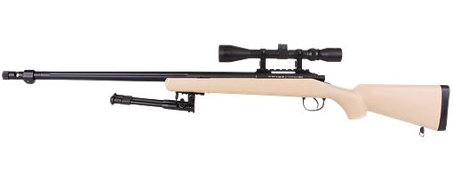 GSG MB07 Sniper - Airsoft Federdruck (weiß)