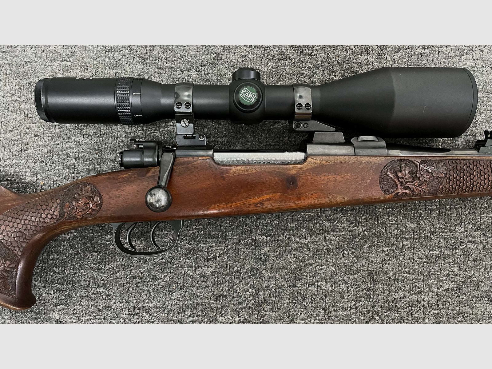 Stutzen 7x64 in 98er system + Kaps 2,5-10x56