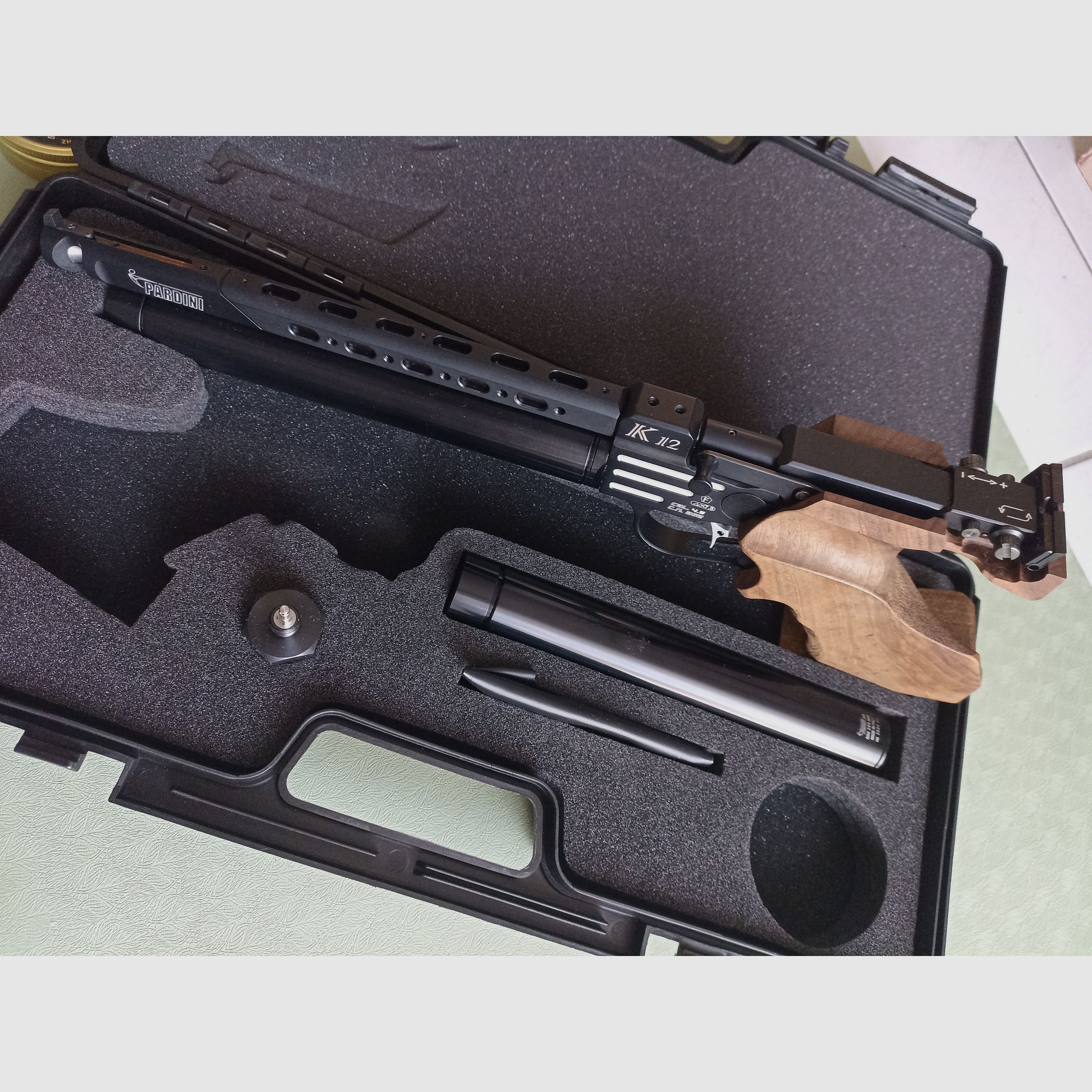 Pardini K12 air match pistol cal. 4.5mm "TipTop" like "NEW