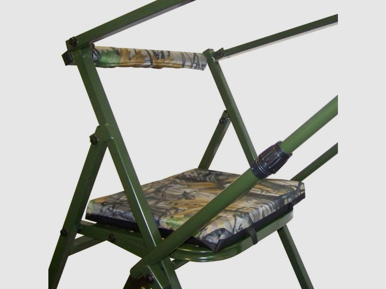 Berger & Schröter Aluminium Ansitzstuhl ohne Verlängerung