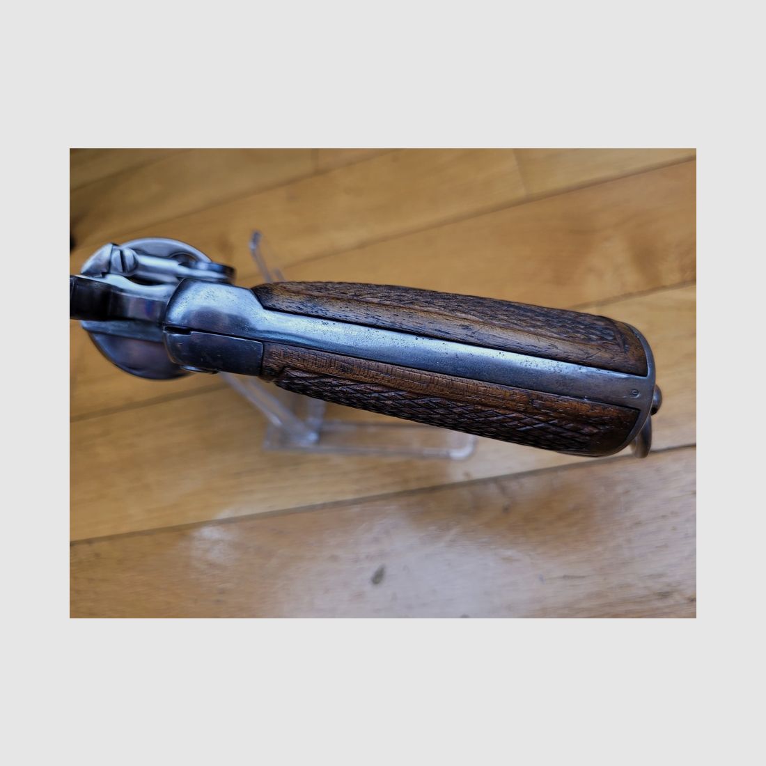 Sehr schöner Dienstrevolver Mod 1873 11mm73 – vollständig monomatrikulier – noch strohgelb – Top Zustand!, Bild 32 von 36