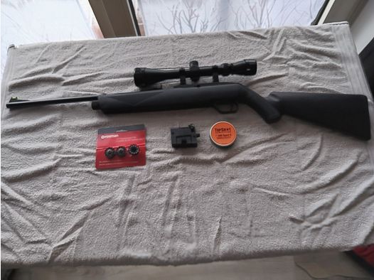 Neue Co2 Crosman 1077 mit Zielfernrohr 12 Schuss Mag.