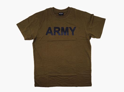 T-SHIRT ARMY OLIV - L