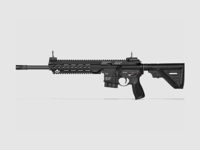 Heckler & Koch HK SLB MR223, wersja A3, Slim-Line HKey, 14,5", czarny .223Rem