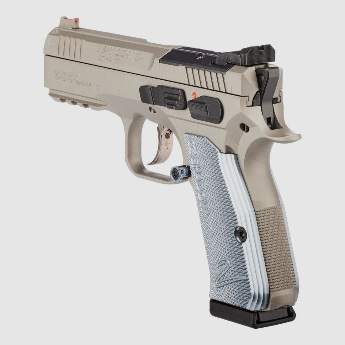 Pistolet CZ Shadow 2 Compact Titan OR Silver 9 mm Luger