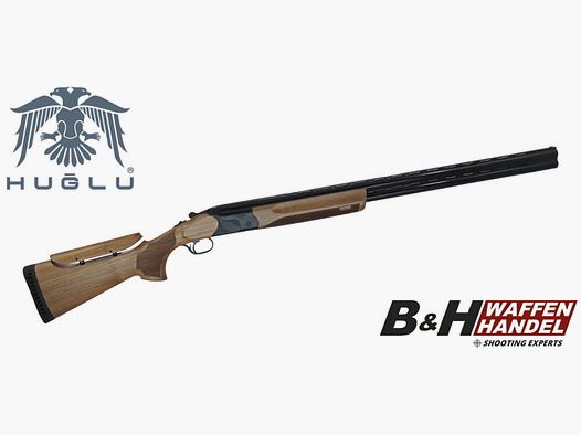 Huglu dubeltowa strzelba Victor czarna 71cm / 76cm