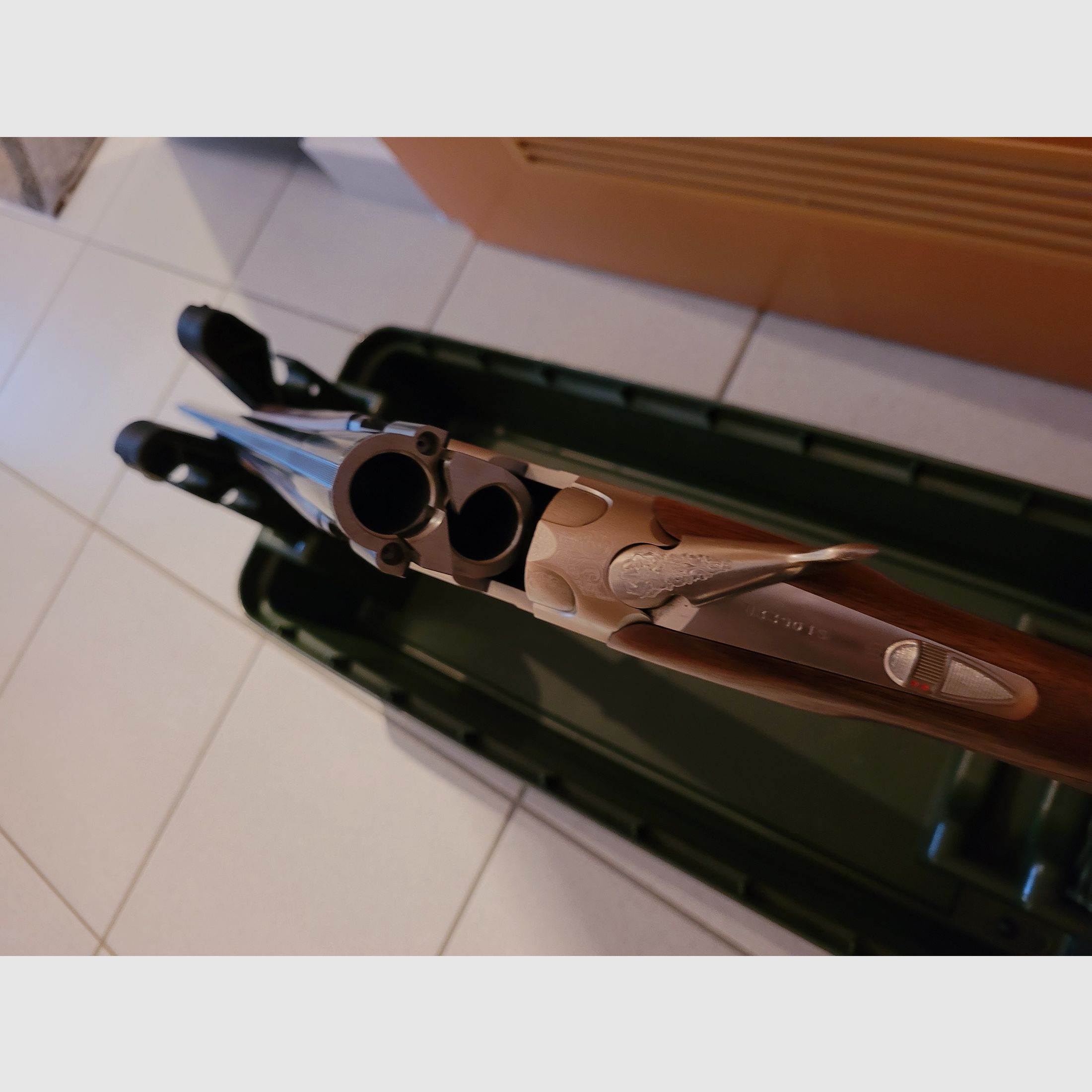 BDF Beretta 686 Silver Pigeon Jagd links