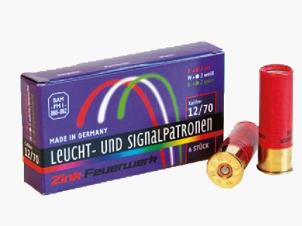 Signalmunition für Flinten Kal. 12