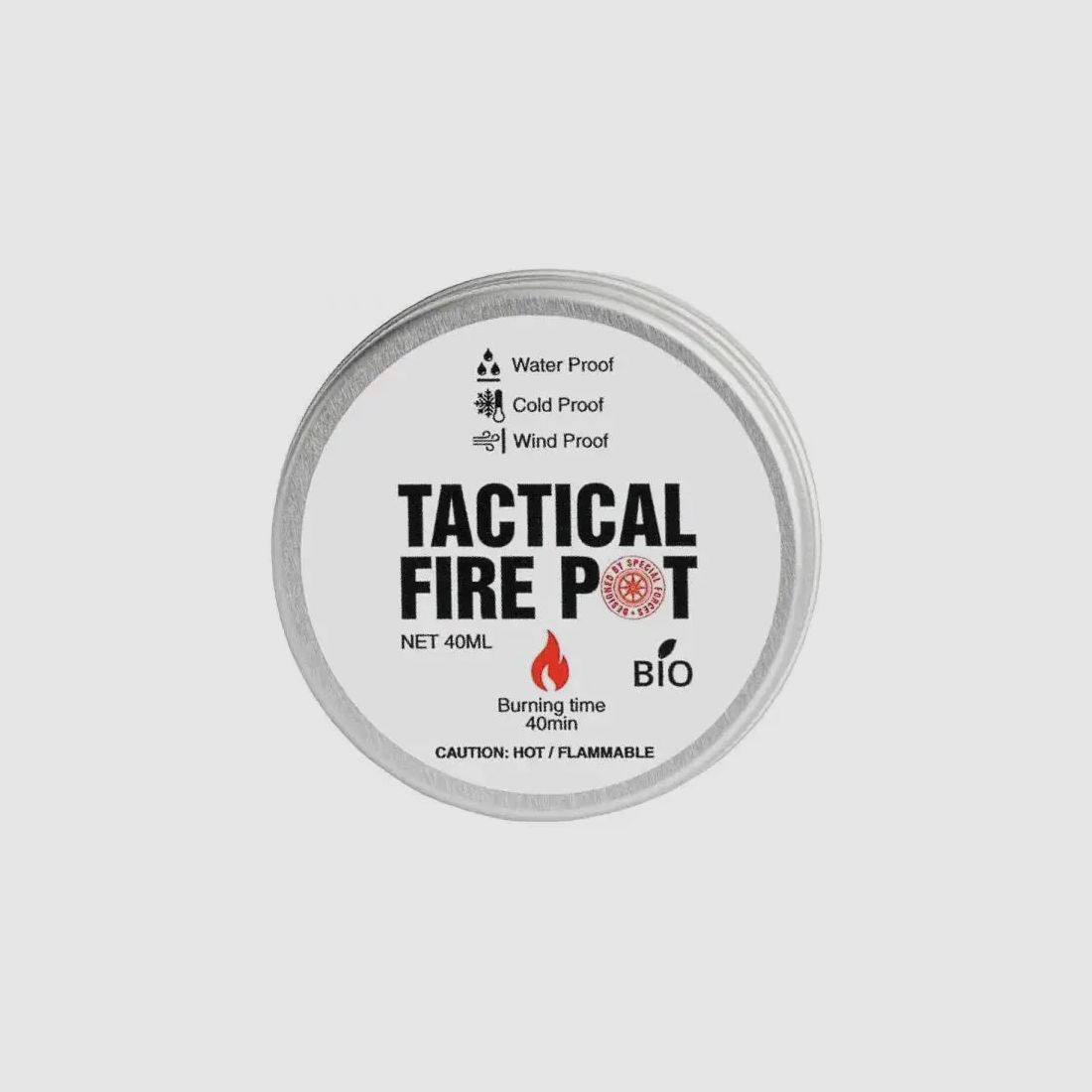 Tactical Foodpack Tactical Foodpack Pasta Paliwowa Tactical Fire Pot 40 ml