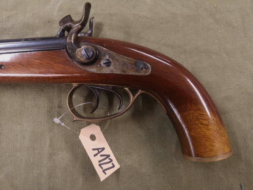 Percussions Pistolet Corsair à double canon .44 poudre noire