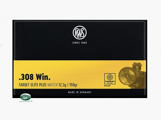 RWS Munizioni cal.308 Win Target Elite Plus 190 gr